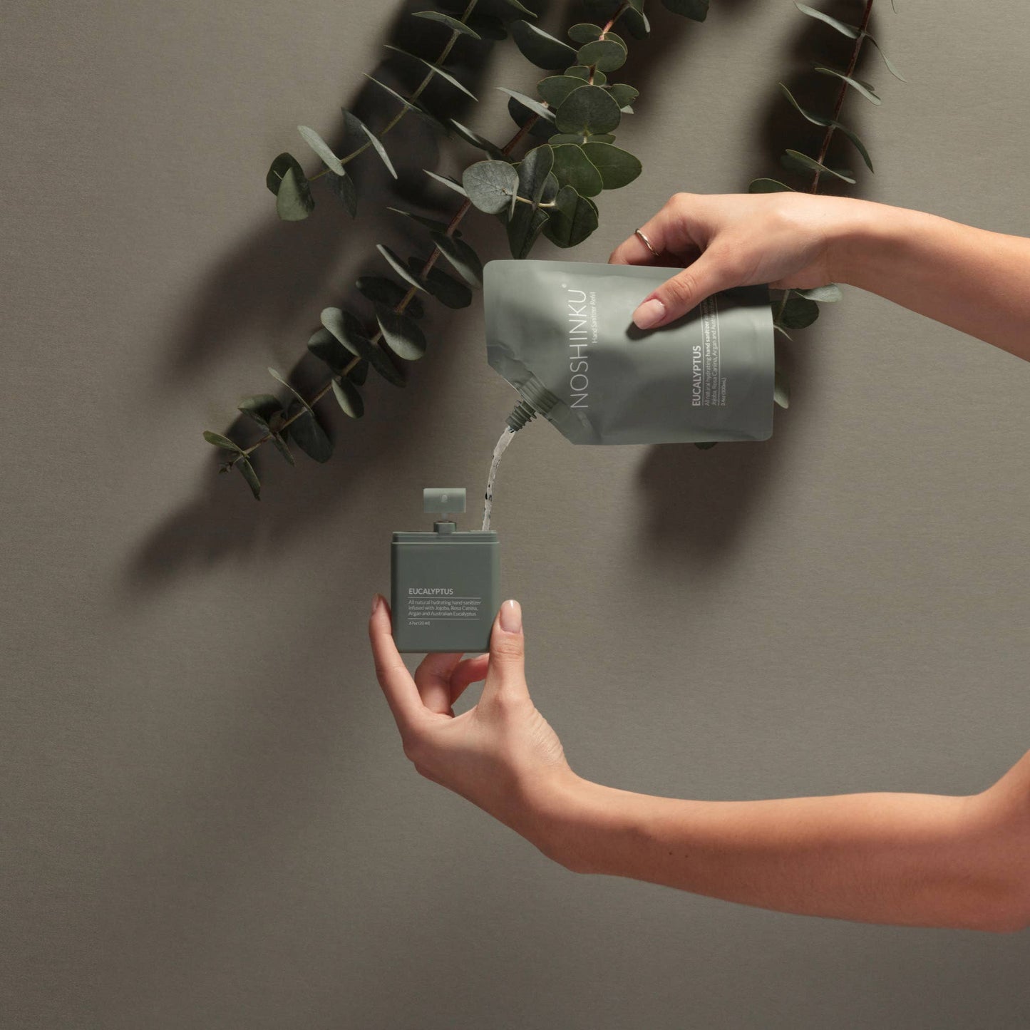 Pocket Hand Sanitizer - Refillable, Moisturizing