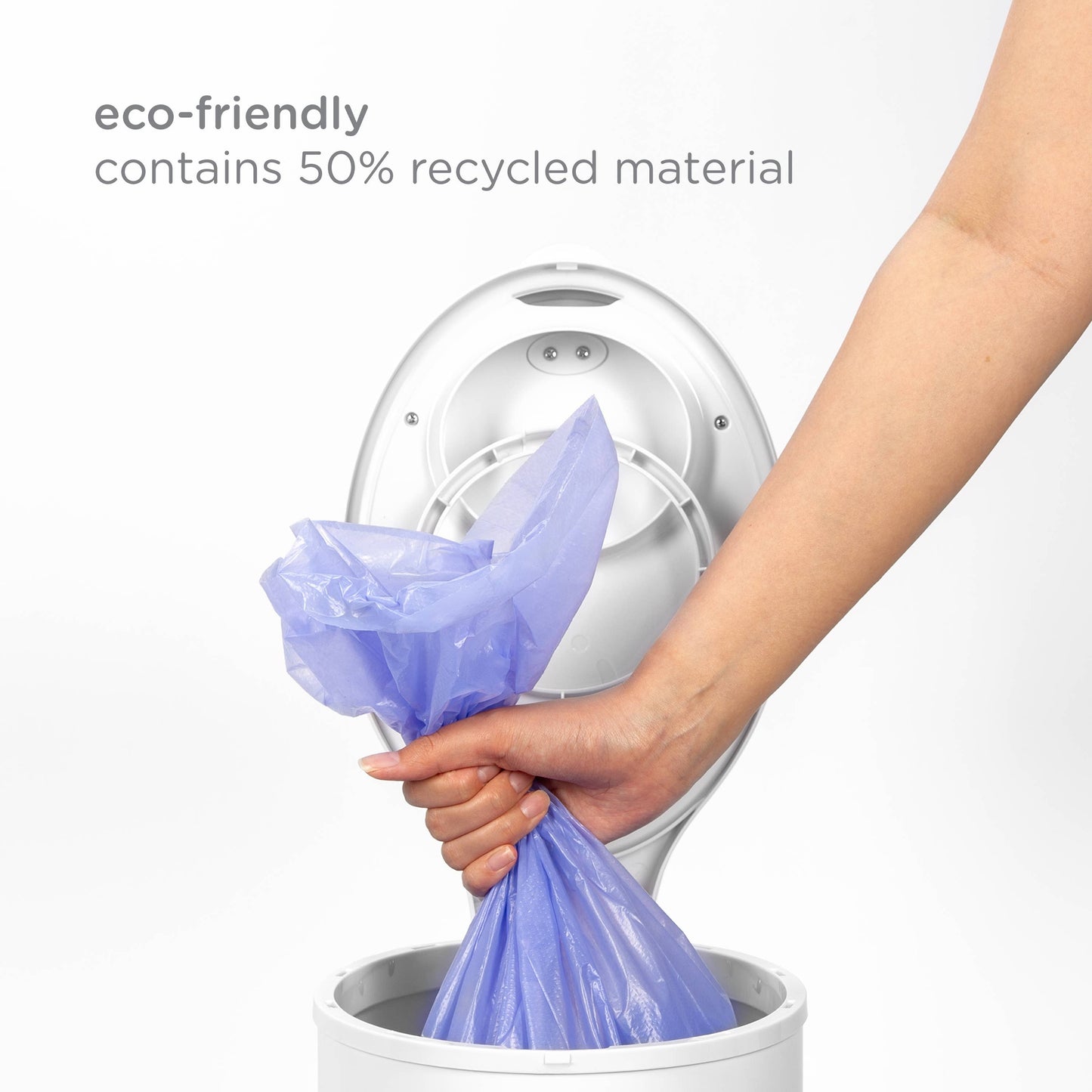 Ubbi - Baby Diaper Pail Plastic Waste Bags, 75 Count