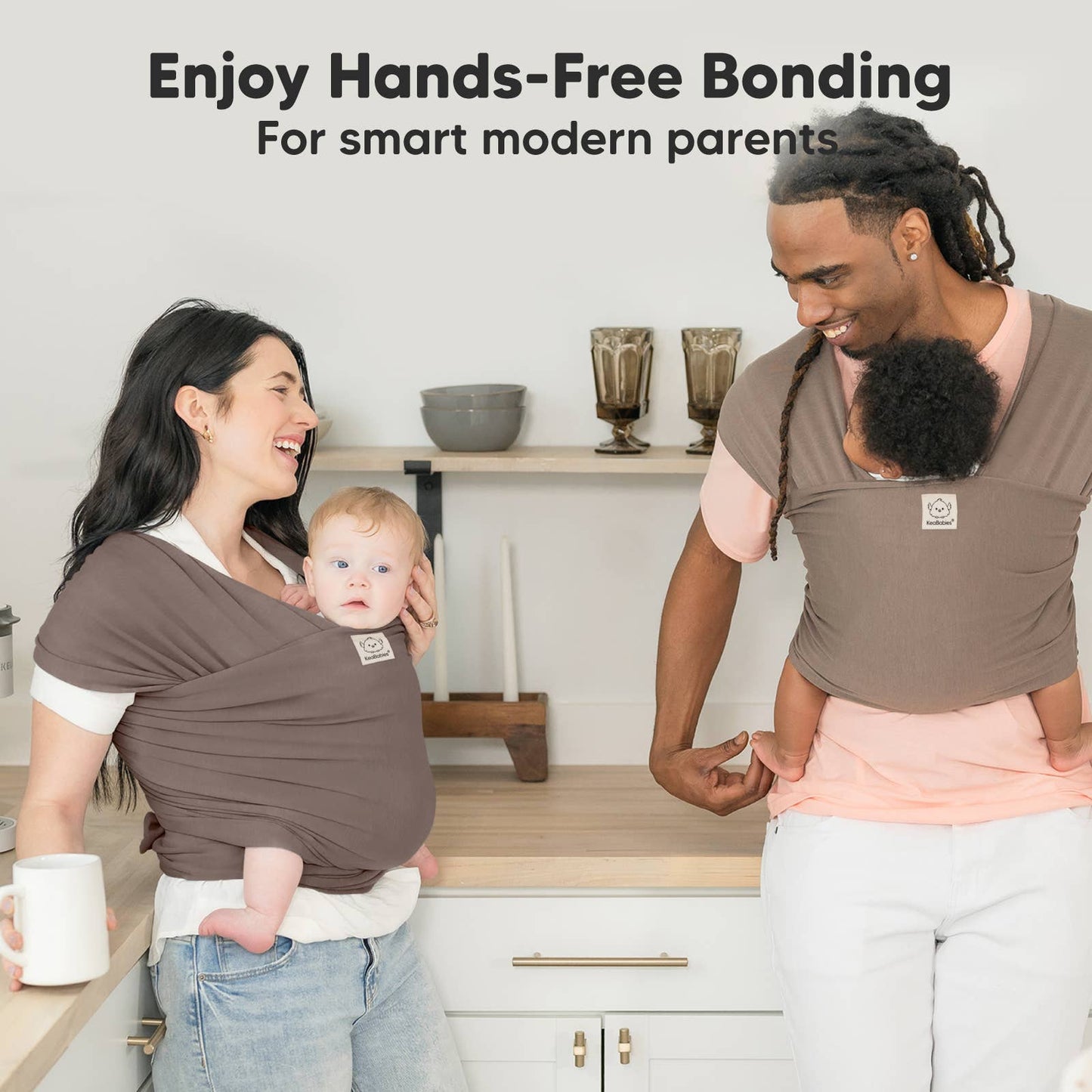 KeaBabies - KeaBabies Original Baby Wrap Carrier