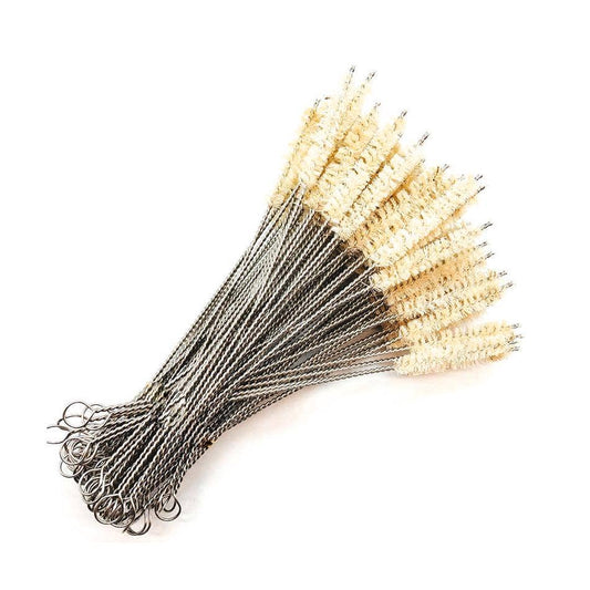 Straw Cleaning Brushes - Natural Coconut Fiber