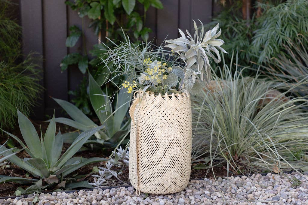 Artisanal Hanging Storage Basket
