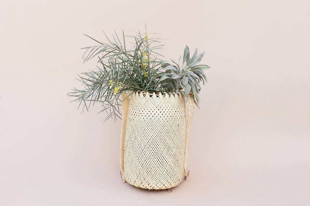 Artisanal Hanging Storage Basket