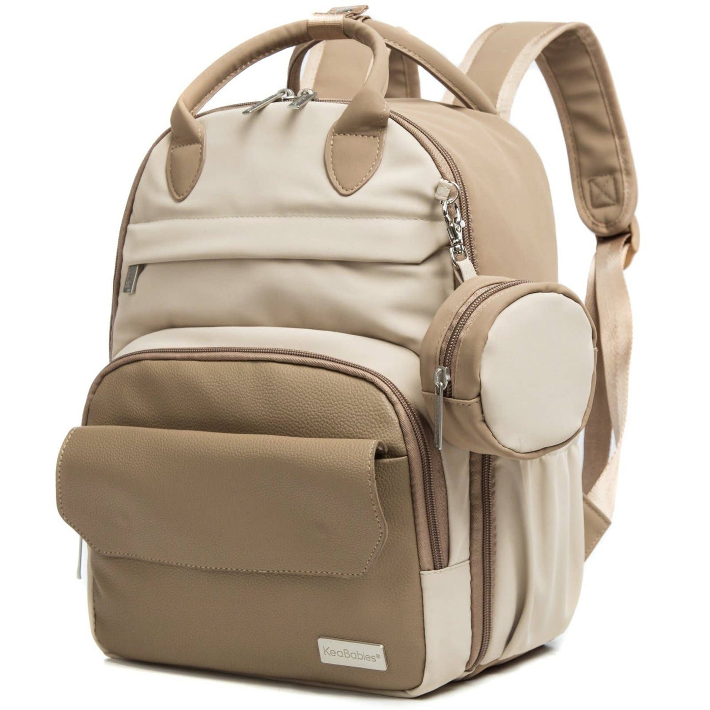 KeaBabies Play Diaper Bag Backpack, Baby Bag with Changing Pad