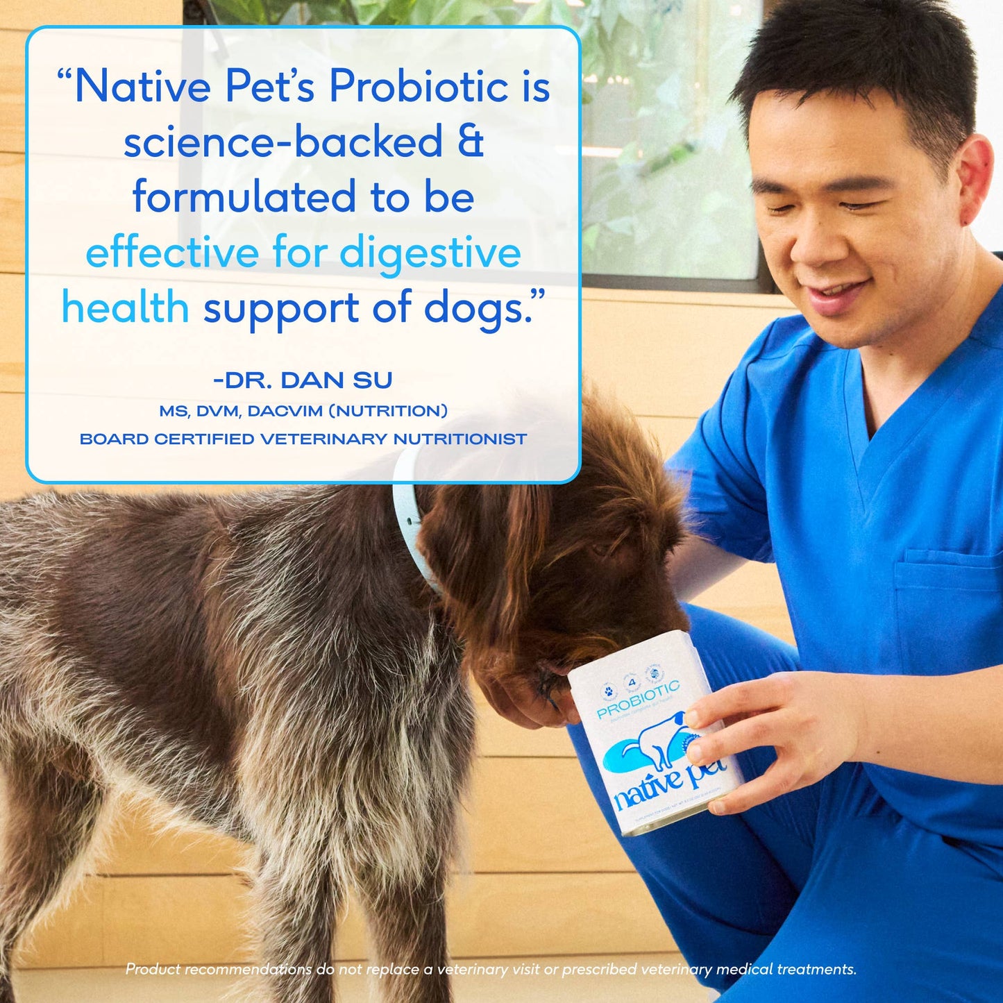 Native Pet Probiotic & Prebiotic Powder Supplement