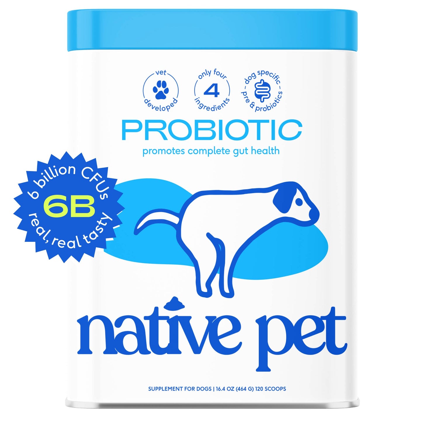 Native Pet Probiotic & Prebiotic Powder Supplement