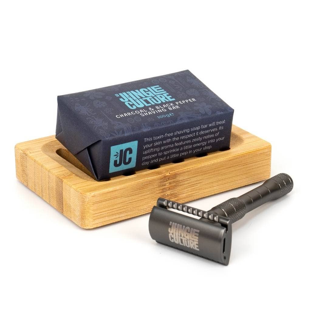 Shaving Soap Bar - Zero Waste Solid Shaving Cream, Gel, Foam: Aloe Vera & Soothing Mint