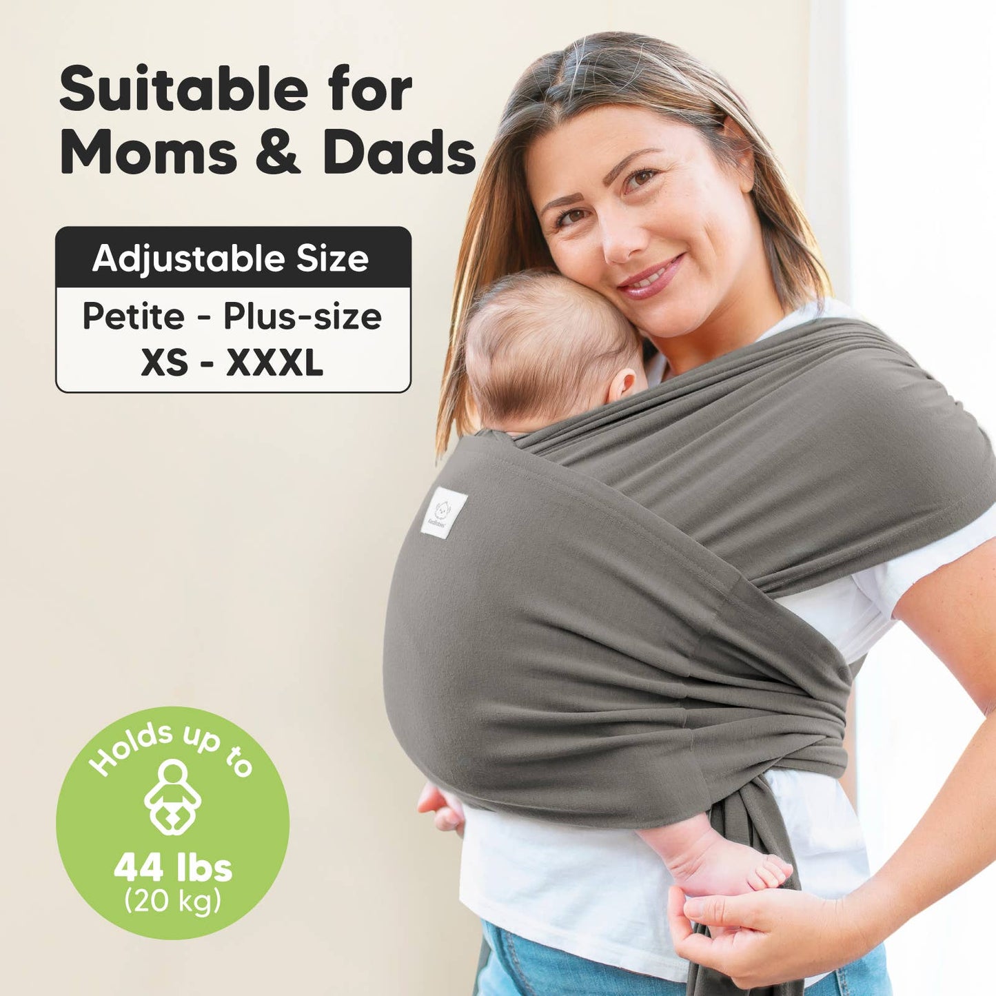 KeaBabies D-Lite Wrap Carrier