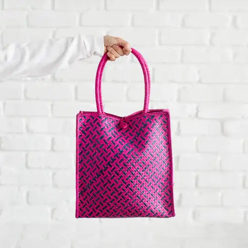 Artisanal Handwoven Sunday Market Tote