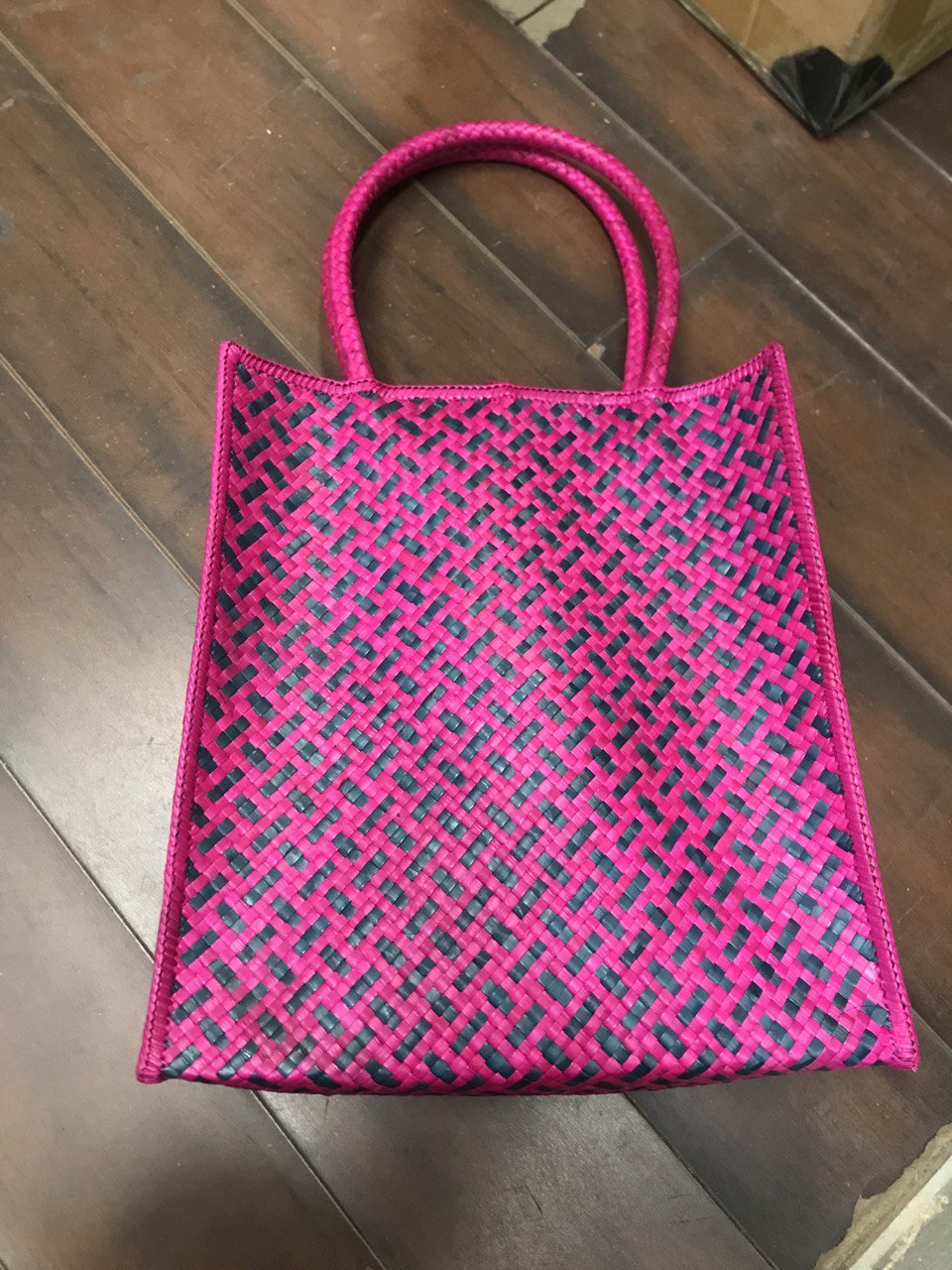 Artisanal Handwoven Sunday Market Tote