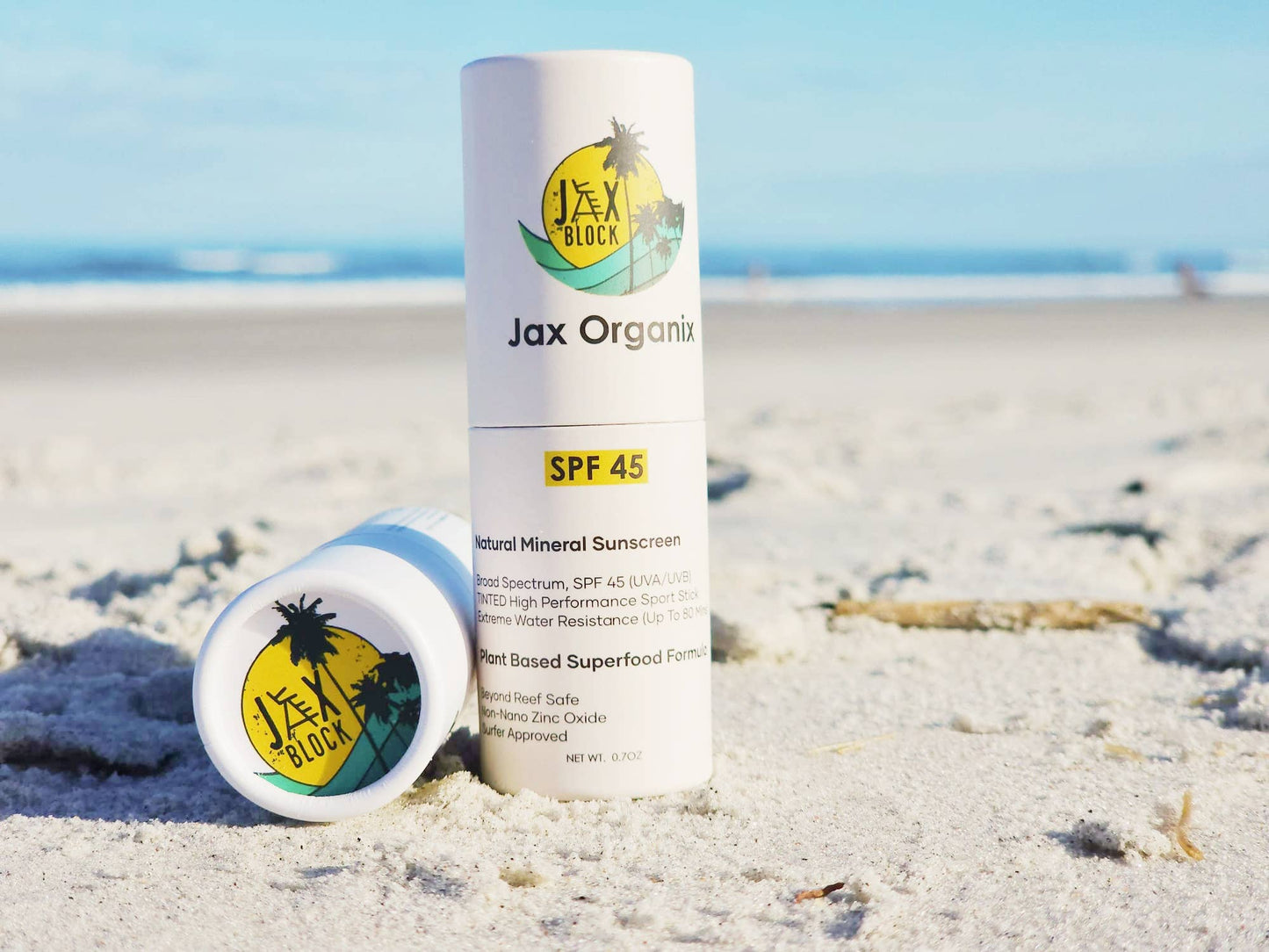 Sunscreen Stick Chemical Free, Organic, SPF 45