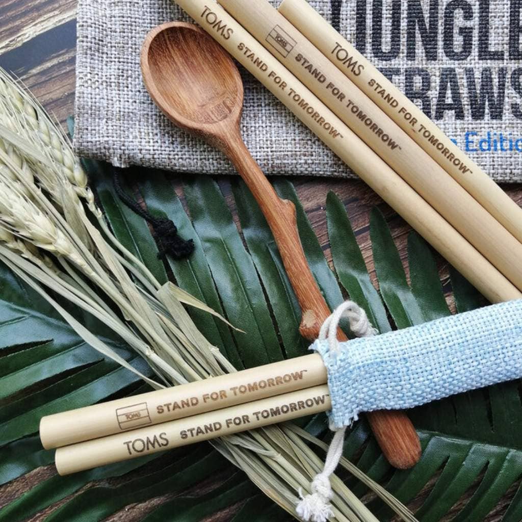 Bamboo Smoothie Straws - Thick Reusable Straws