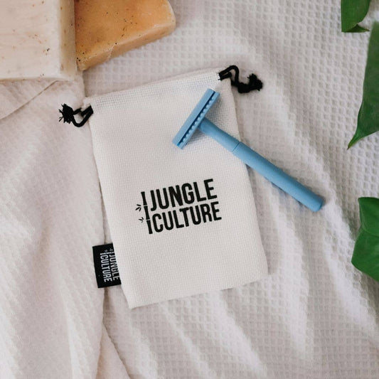 Safety Razor Travel Bag (Bathroom Toiletry Wash Bags): Light Brown