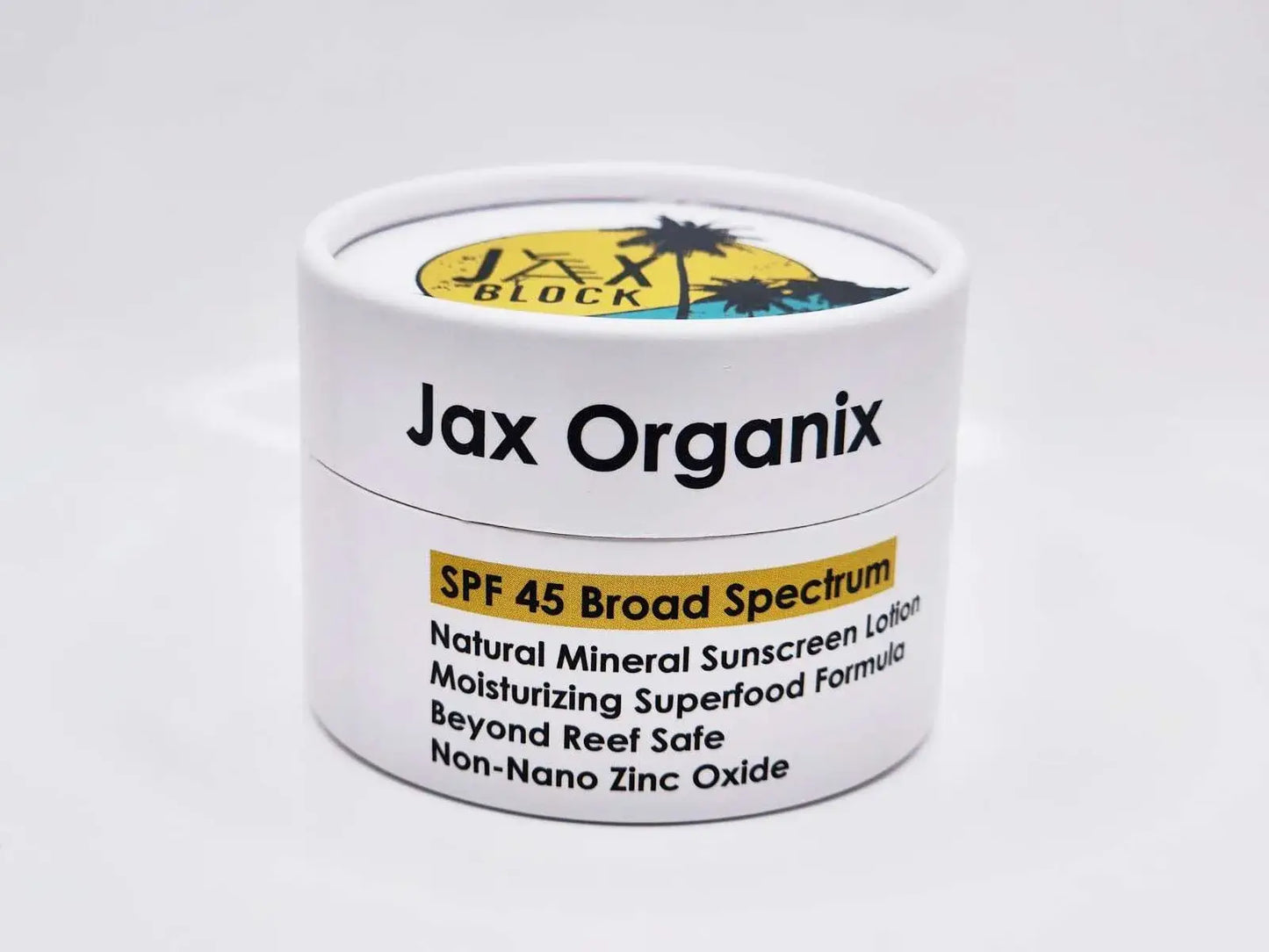 Sunscreen - Reef Safe Natural Mineral SPF 45 Lotion: tinted and non-tinted