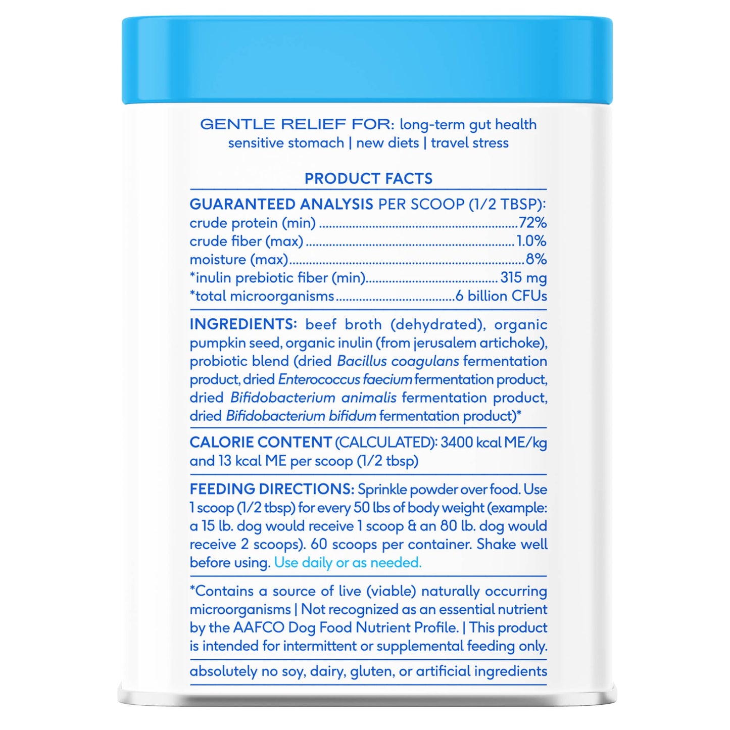 Native Pet Probiotic & Prebiotic Powder Supplement