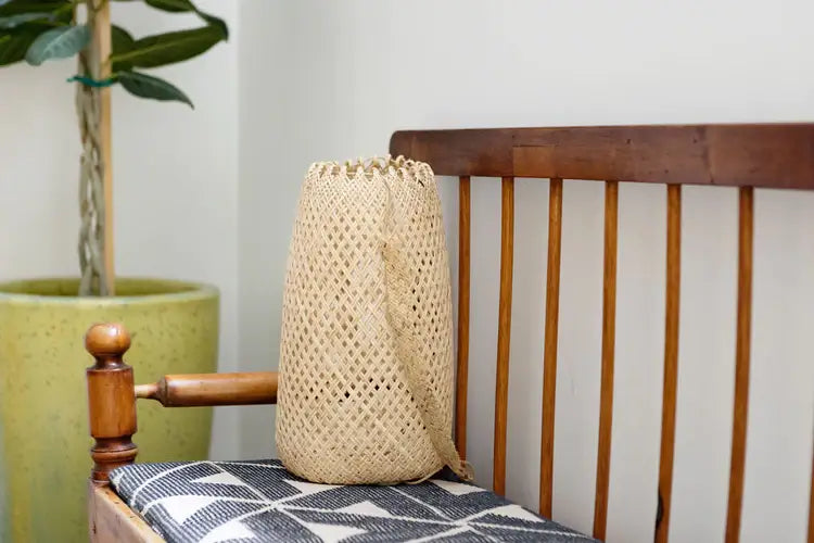 Artisanal Hanging Storage Basket