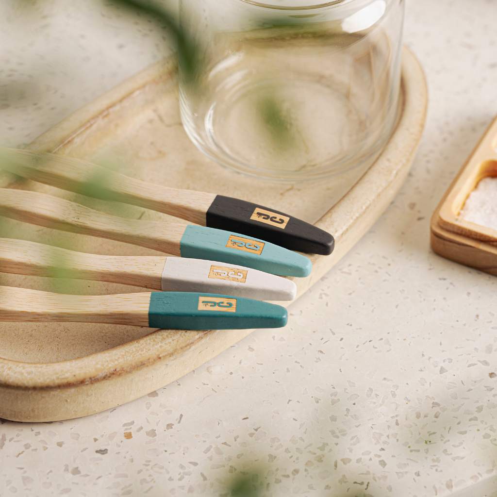 Bamboo Toothbrushes x4 | Eco Friendly Toothbrush Refills