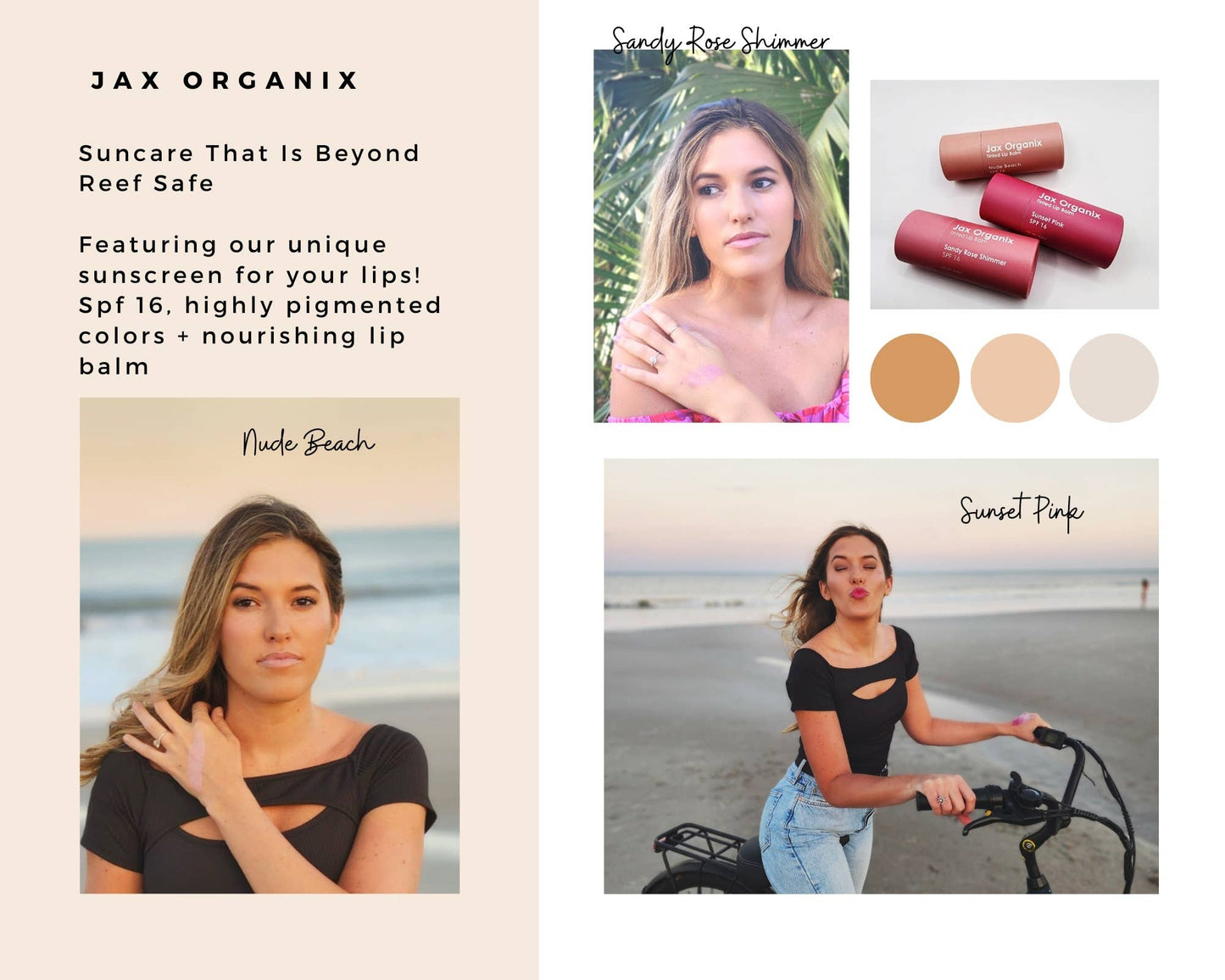 Lip & Face Balm Stick SPF 16: Tinted