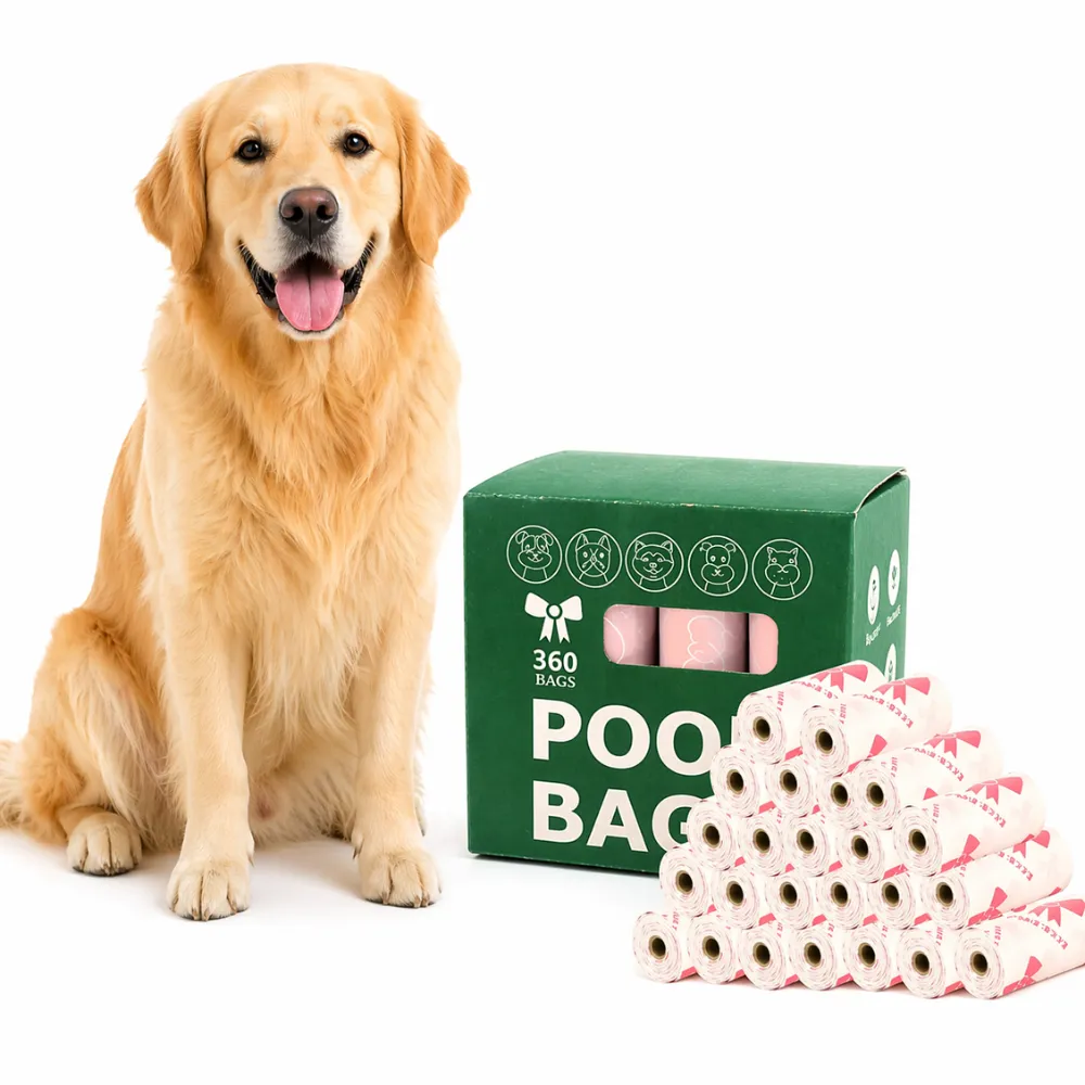 Poop Bags- Eco-Friendly, Thick (360 count)
