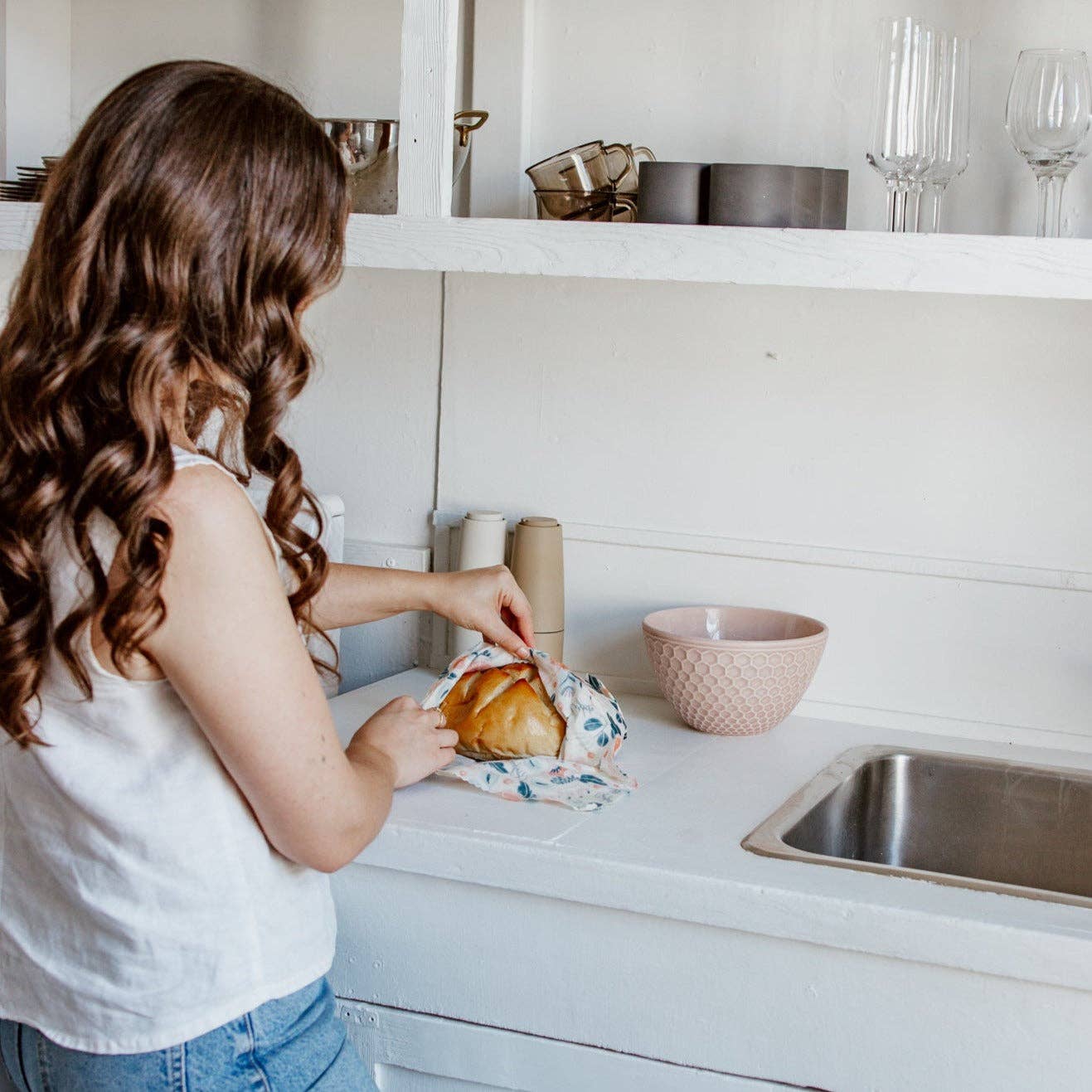Beeswax Reusable Food Wrap: Extra Large