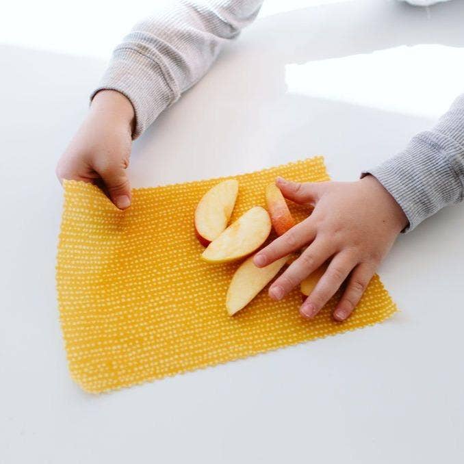 Beeswax Reusable Food Wraps: Sets of 3