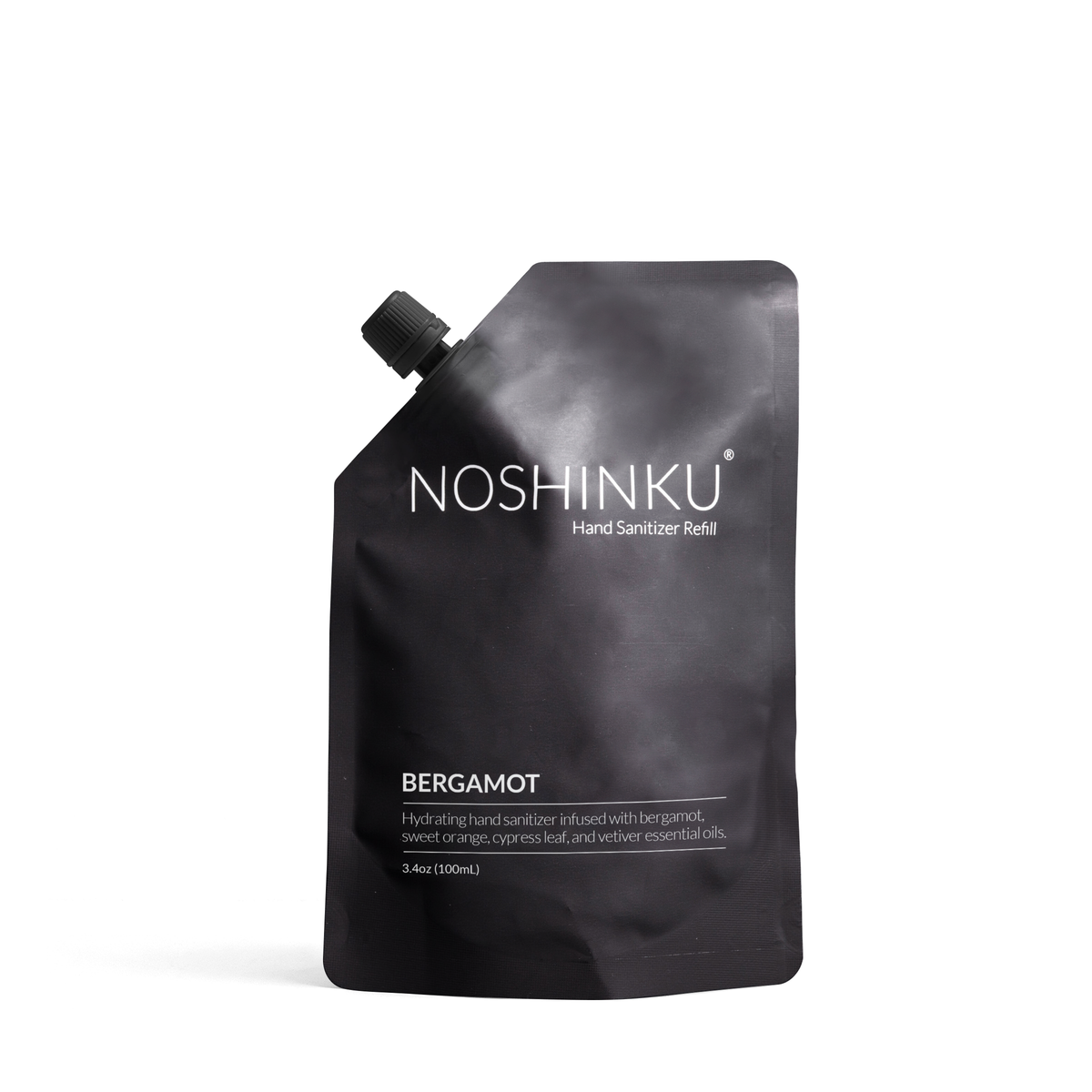 Nourishing Sanitizer Travel Refill Pouch- Bergamot-Cypress