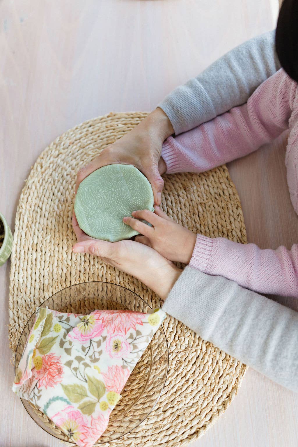 Beeswax Reusable Food Wraps: Sets of 3