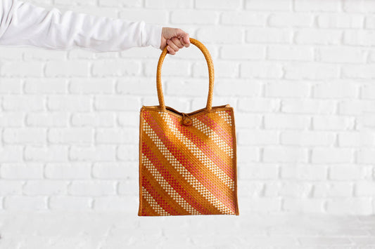 Artisanal Handwoven Sunday Market Tote