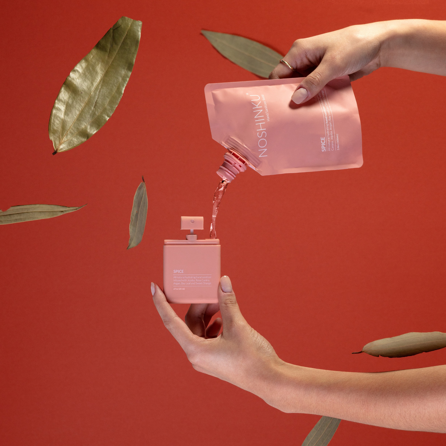 Hand Sanitizer Refill Pouch- Spice Orange Coriander