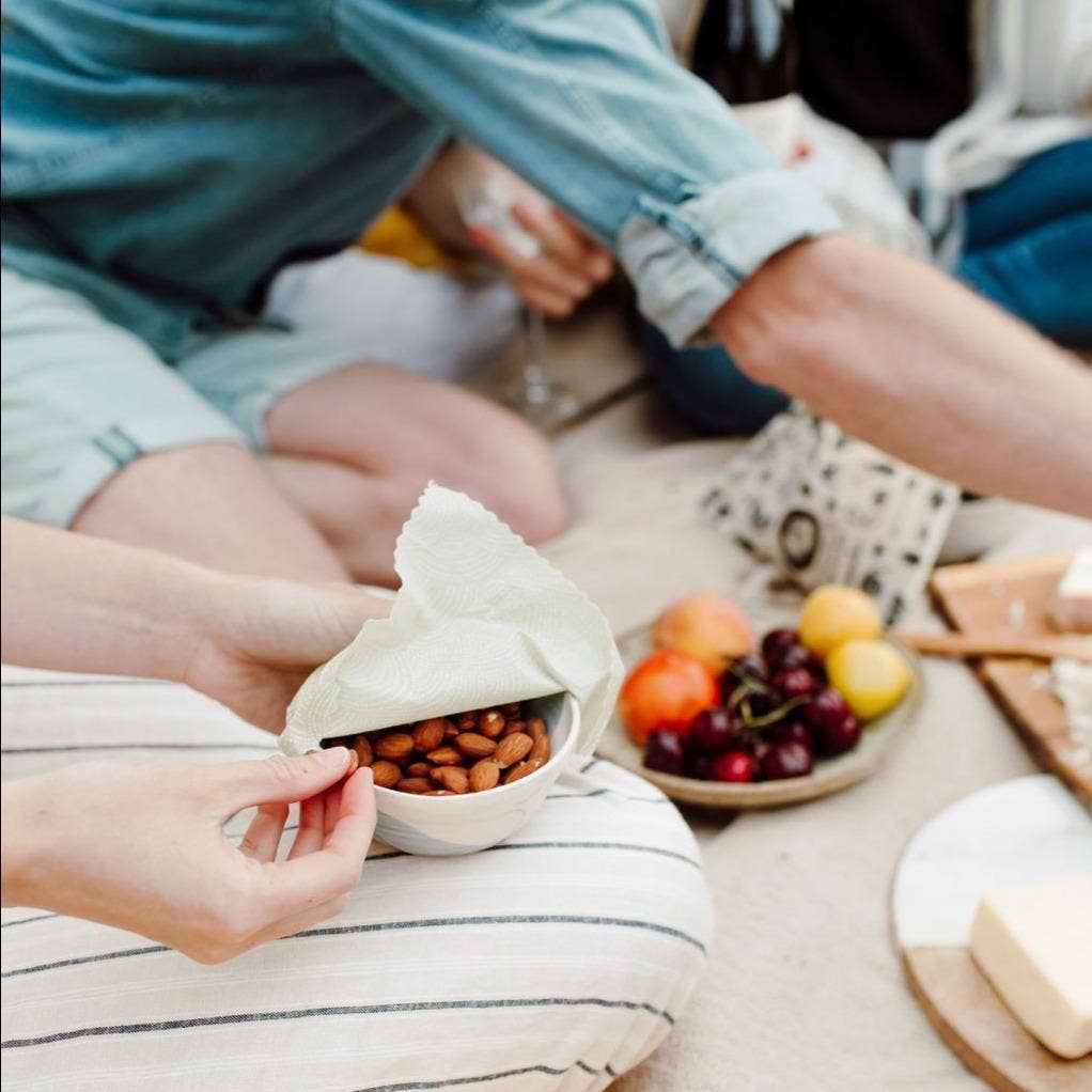 Beeswax Reusable Food Wraps: Sets of 3