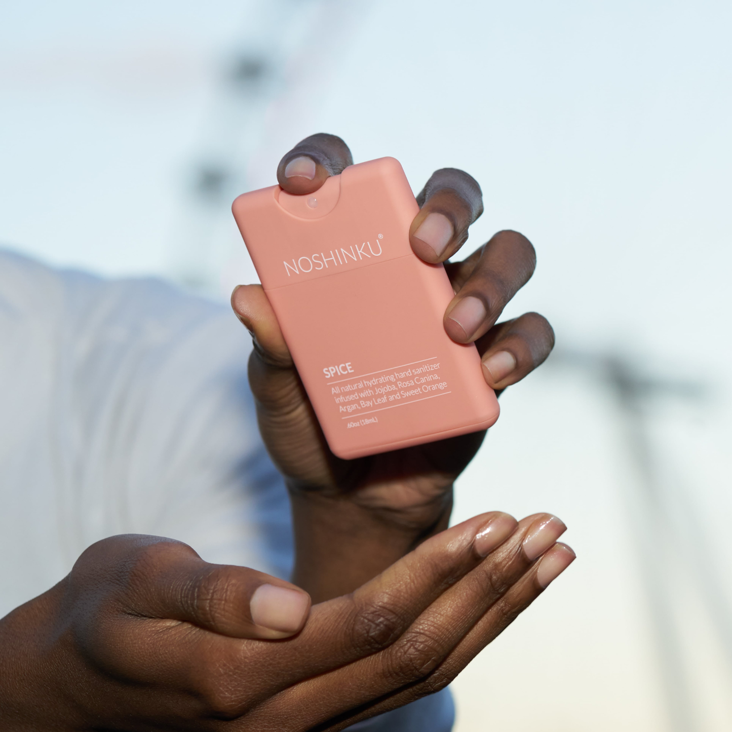 Pocket Hand Sanitizer - Refillable, Moisturizing