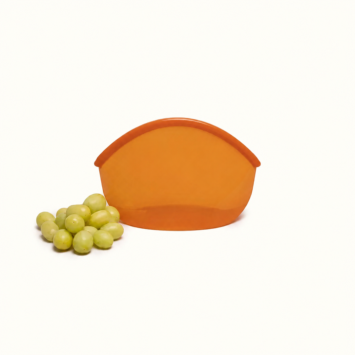Reusable Silicone Storage Bag – Amber (900ml)